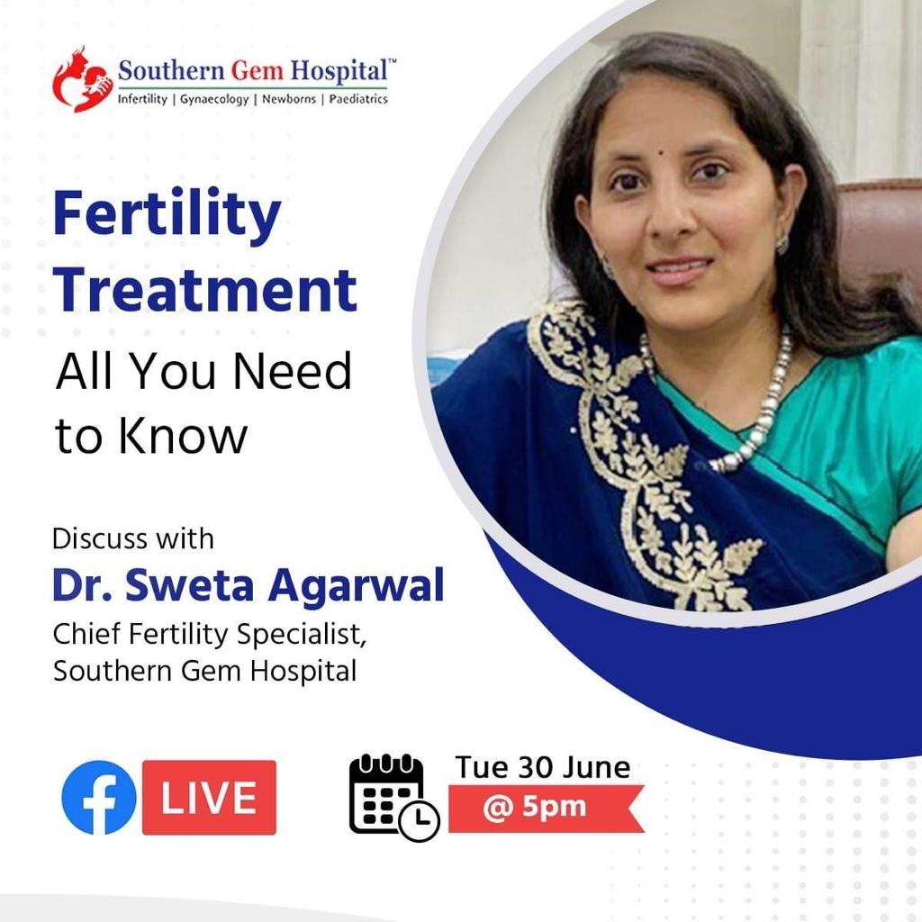 Fertility Treatment Live with Dr. swetha-agarwal 